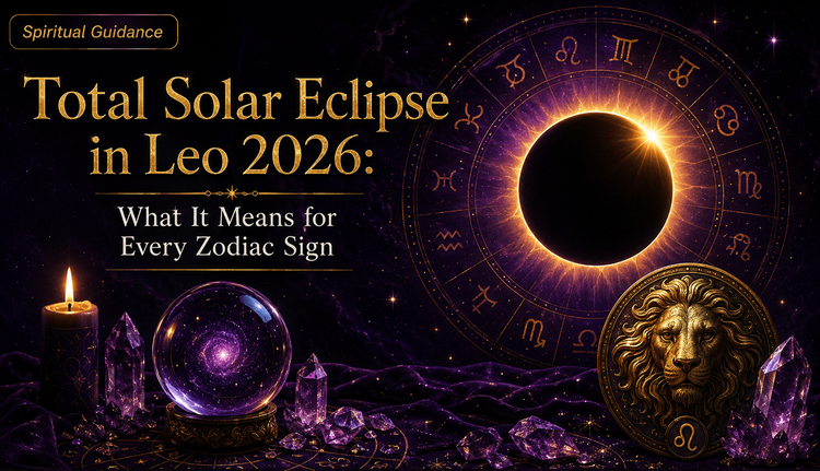 Total Solar Eclipse in Leo 2026: What It Means for Every Zodiac Sign | PsychicTells 