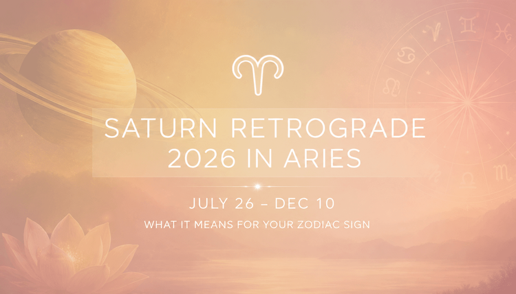 Saturn Retrograde 2026 in Aries (July 26–Dec 10): What It Means for Your Zodiac Sign