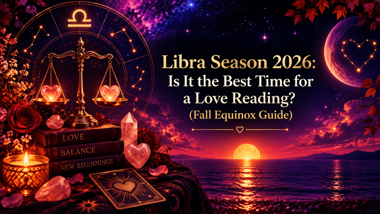 Libra Season 2026: Best Time for a Love Reading? | Psychic Tells