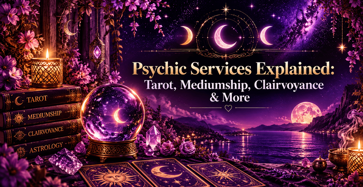 Psychic Services Explained: Tarot, Mediumship, Clairvoyance & More | Psychic Tells